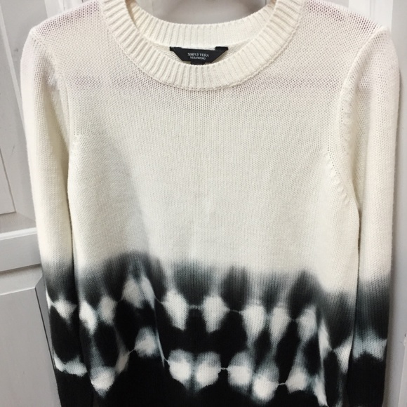 Simply Vera Tie Dye Pullover Long Sleeve Sweater - Picture 12 of 16